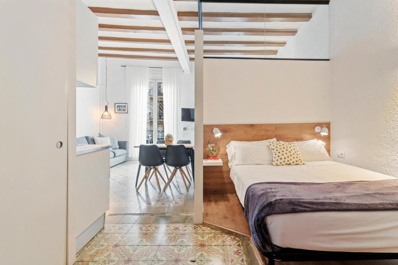 Ferienwohnung Flateli Borrell Barcelona Exterior foto